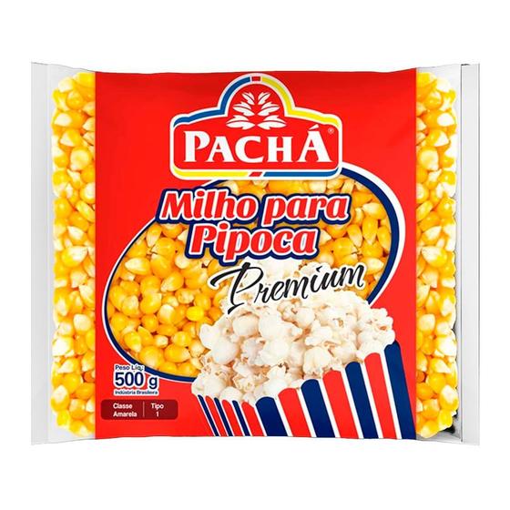 Milho Para Pipoca Premium Pachá 500g - Pacha - Milho de Pipoca ...