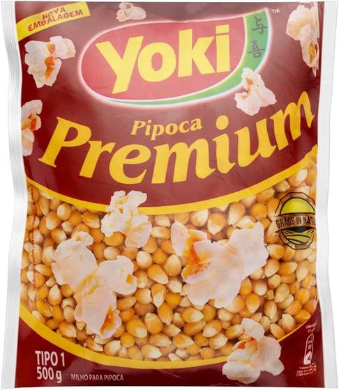 Imagem de Milho Para Pipoca Premium Yoki 500g