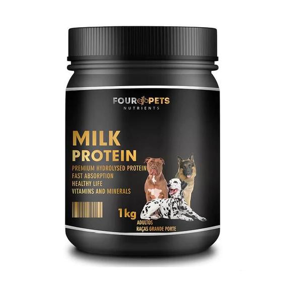 Imagem de Milk protein adulto raças de grande porte - four pets 1kg