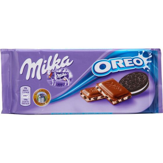 Milka Oreo Chocolate Ao Leite Com Oreo Importado 100g Bomboniere