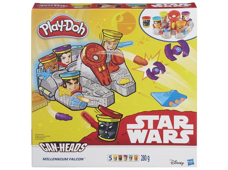 Imagem de Millenium Falcon Play Doh 10Peças Hasbro 