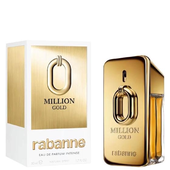 Imagem de Million Gold Rabanne Eau de Parfum Intense - Perfume Masculino 50ml