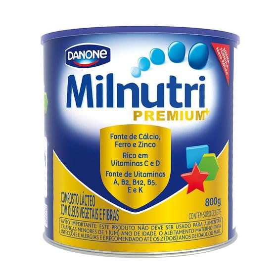 Milnutri Premium Composto Lácteo 800g Menor preço em Milnutri Premium Composto Lácteo 800g