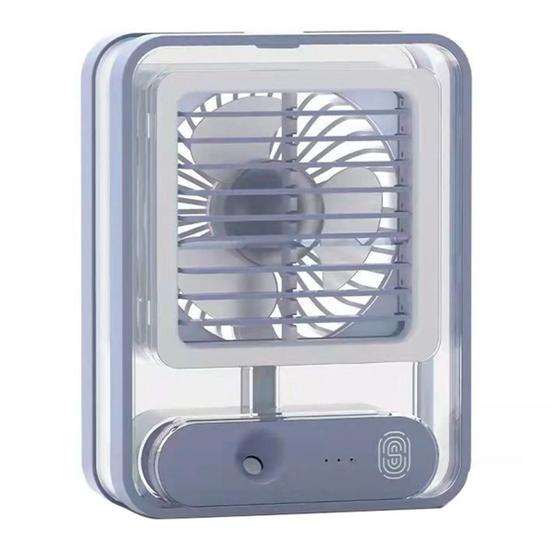 Imagem de Mim Ventilador Portátil 3 Velocidades Umidificador Led