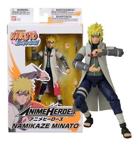 Minato Bandai Boneco Articulado Naruto Anime Action Figure - Action ...