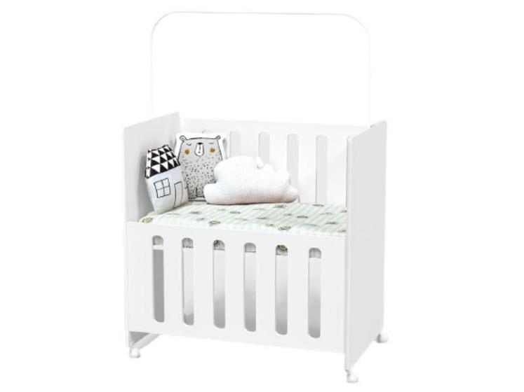 Mine Berco Infantil Madeira Moises Bebe Com Colchão Cercado - Stilo ...