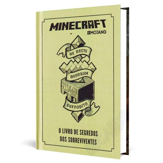 Minecraft - O Livro De Segredos Dos Sobreviventes - Capa Dura Menor preço em Minecraft - O Livro De Segredos Dos Sobreviventes - Capa Dura