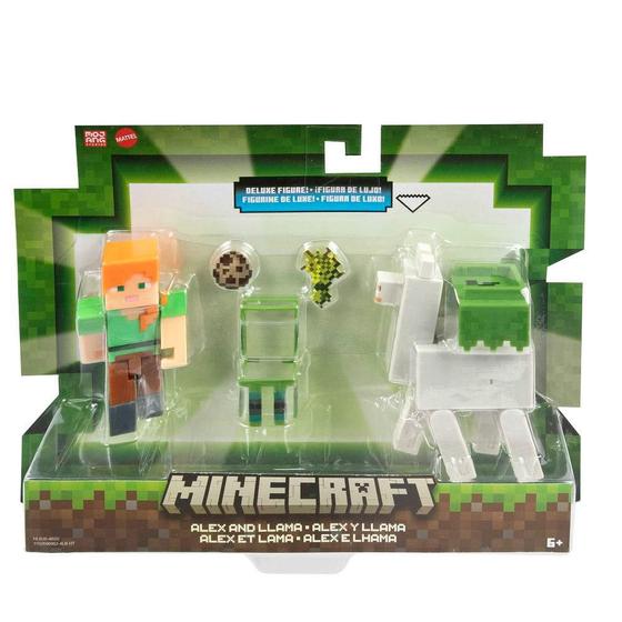 Imagem de Minecraft Pacote com Alex e Lhama - Mattel