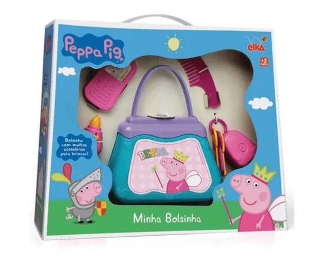 Imagem de Minha Bolsinha Peppa Primeira Infância Plástico - Elka