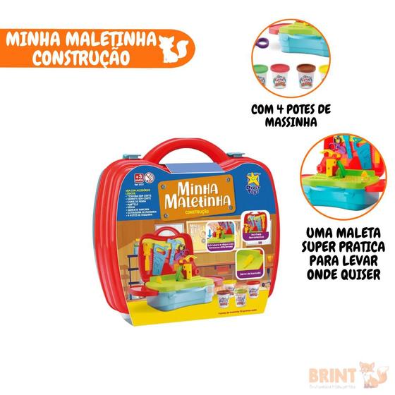 Minha Maletinha Construção 03 Anos Ou Mais DIVERTOYS Casinha