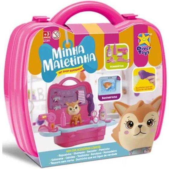 Imagem de Minha Maletinha PET SHOP Raposinha Divertoys 8144