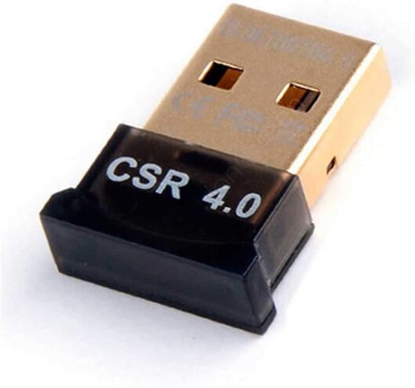 Imagem de Mini Adaptador Bluetooth Usb Csr 4.0 Dongle Conector Pc
