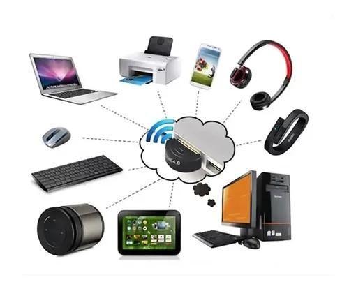 Imagem de Mini Adaptador Receptor Bluetooth Usb Csr 5.0 Conector Pc  Notebook Windows Universal