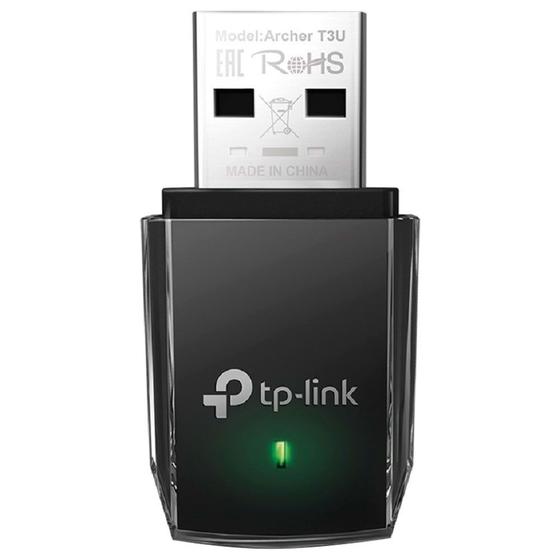 Imagem de Mini Adaptador USB Wi-FI Archer T3U TP Link MU MIMO AC1300