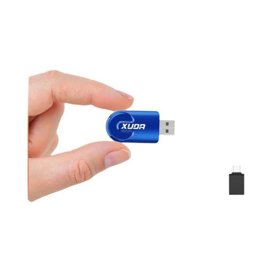 Imagem de Mini Adaptador Wireless CarPlay e Android Auto - com Bluetooth para Rádio do Carro