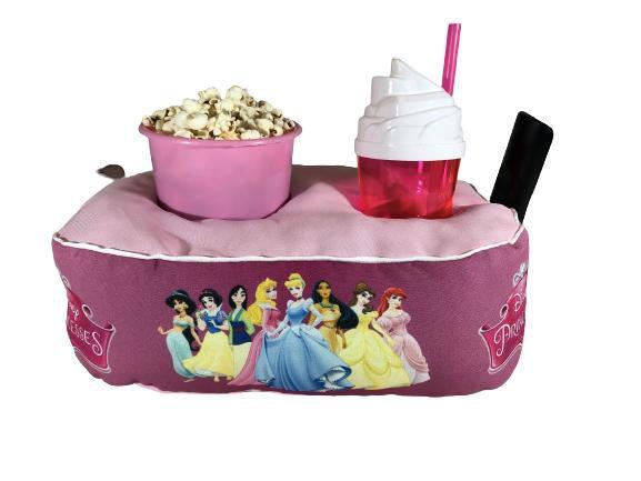 Imagem de Mini Almofada Infantil Porta Pipoca Princesas Disney - Kids