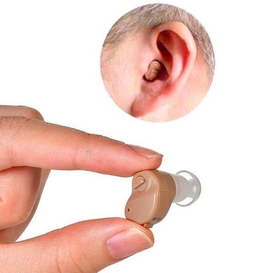 Imagem de Mini Amplificador De Som Intra-Auricular Auscultadores Invi