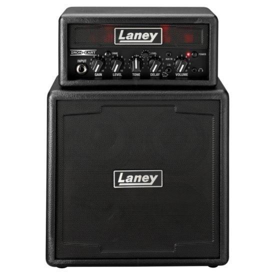 Imagem de Mini Amplificador Para Guitarra Laney Ministack-Iron Preto
