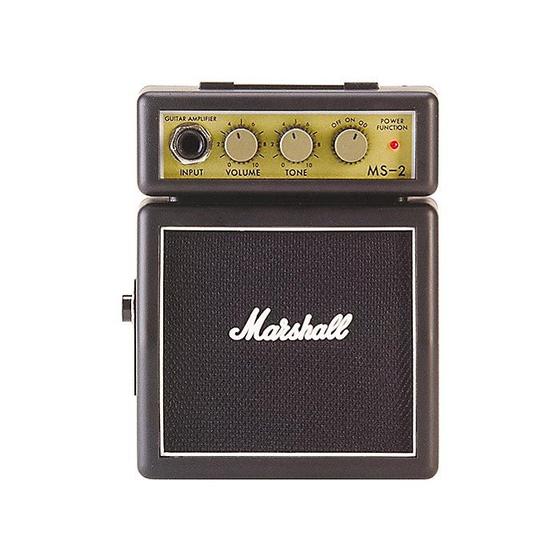 Imagem de Mini Amplificador Para Guitarra Marshall Ms2 Preto
