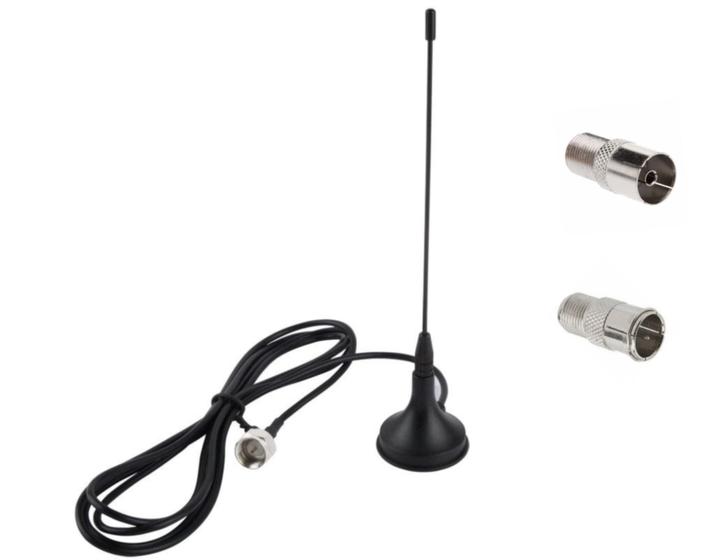 Imagem de Mini Antena Hdtv/ Fm + 2 Adaptadores Para Home LG / system