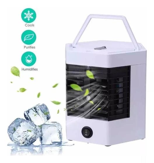 Imagem de Mini Ar Condicionado Deluxe Comfort Ultra: Climatizador para Sala, Quarto e Escritório