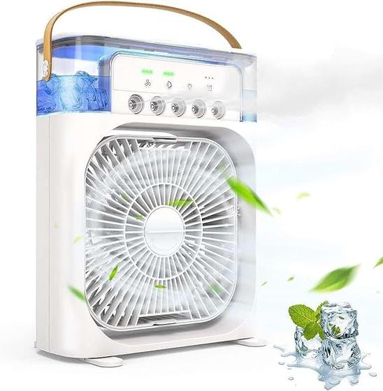 Imagem de Mini Ar Condicionado Ventilador Umidificador Climatizador Bi