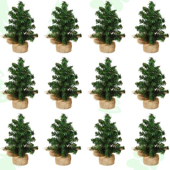 Imagem de Mini Árvore de Natal Artificial Yinder - 15cm com Base