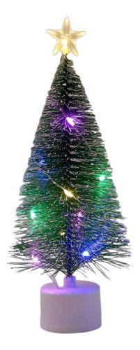 Imagem de Mini Árvore De Natal Com Luz Led Estrela Mesa Decoração
