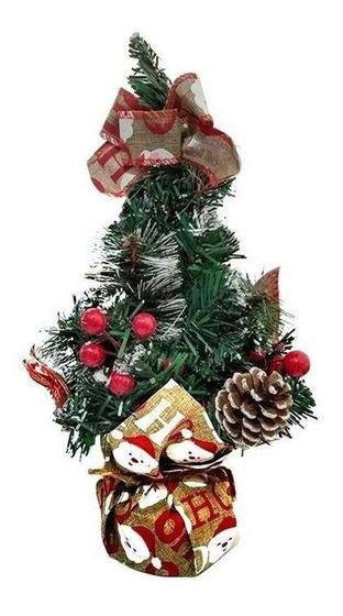 Imagem de Mini Arvore Natal Pinheiro 26cm De Mesa Loja Enfeite Natal - Wincy - Natal