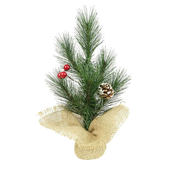 Mini arvore natalina vail decorada 30cm - christmas & co - 6 galho -  Niazitex - Árvore de Natal - Magazine Luiza