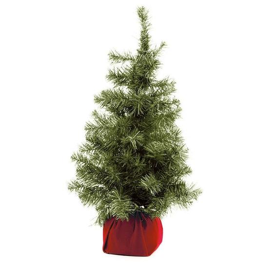 Imagem de Mini Árvore Verde 60cm - 01 unidade - Cromus Natal - Rizzo Embalagens