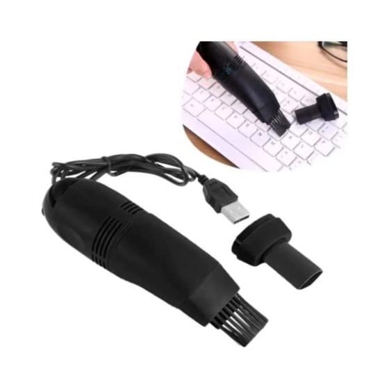 Imagem de Mini Aspirador de Pó Portátil USB Para Limpar Teclado Notebook Mesa