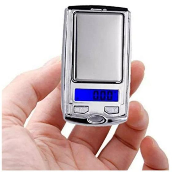 Imagem de Mini balança de bolso: 0.01-200g, lcd, econômica