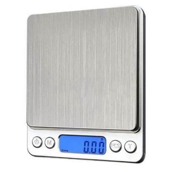 Imagem de Mini Balança Digital De Cozinha Alta Precisão 0,1g Até 2000g Eletrônica Pesar Profissional Precisa Medição Exata