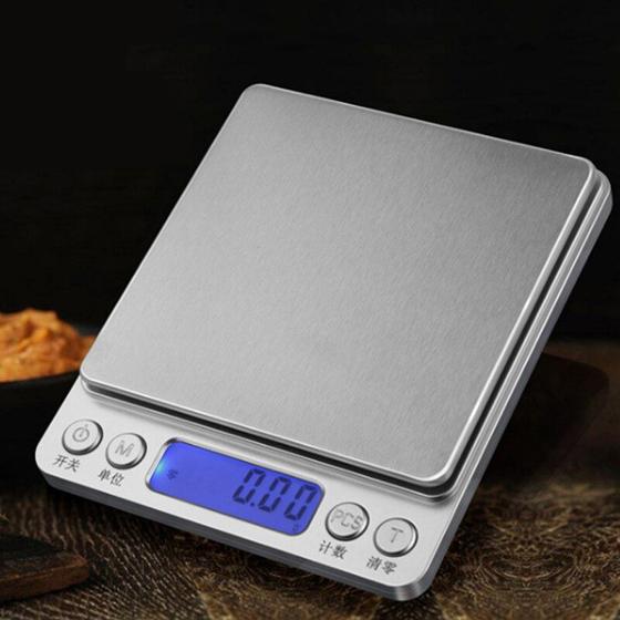 Imagem de Mini Balança Eletrônica de Precisão com Display LCD - Ideal para Cozinha e Chá