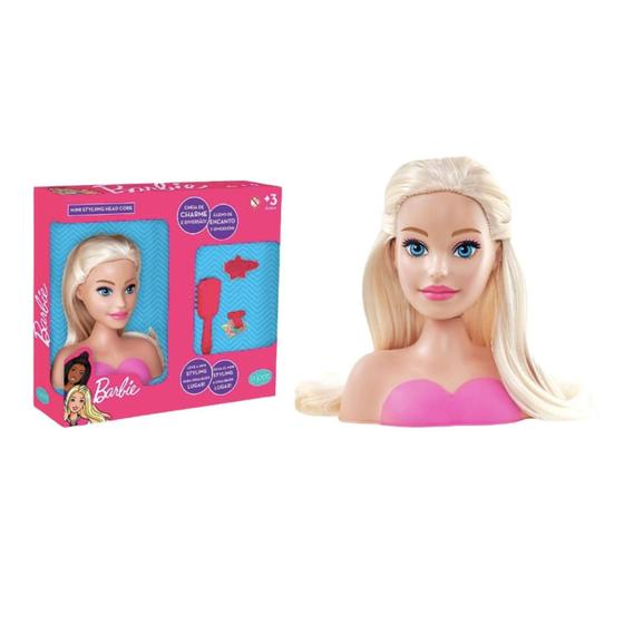 Mini barbie styling head hotsell