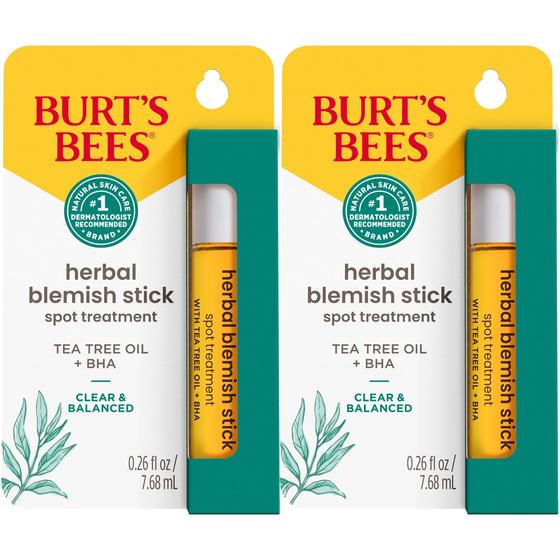 Imagem de Mini Bastões para Cravos Burt's Bees - Pacote com 2 Unidades (7,7ml)