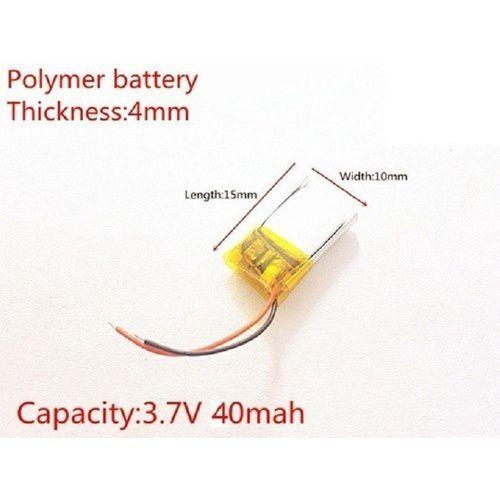 Imagem de Mini Bateria 40 Mah 3,7v Fone De Ouvido Sls401015 -