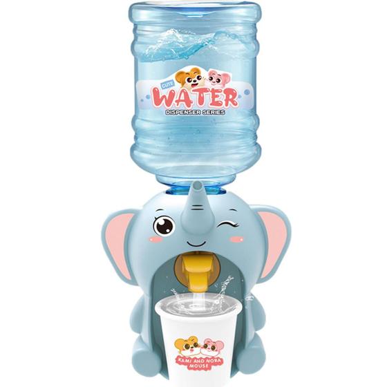 Imagem de Mini bebedouro infantil água suco elefantinho c/ galão 300ml