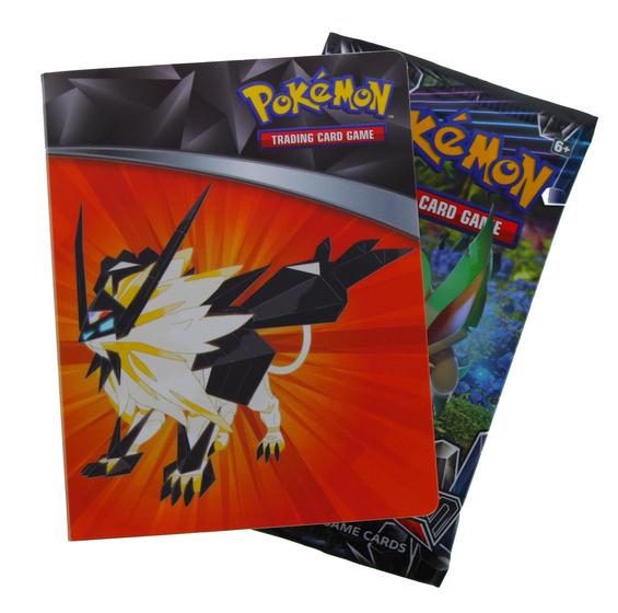 Imagem de Mini Binder e Pacote de Cartas Pokemon Sol Lua Ultra Prism