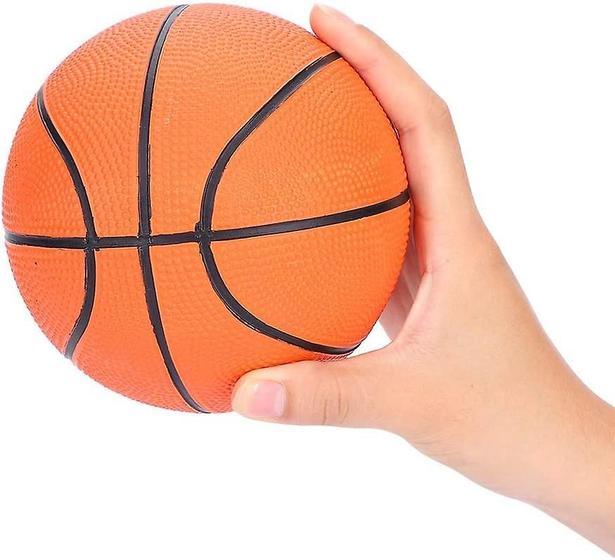 Imagem de Mini Bola de Basquete de Borracha - Brinquedo de Alta Qualidade