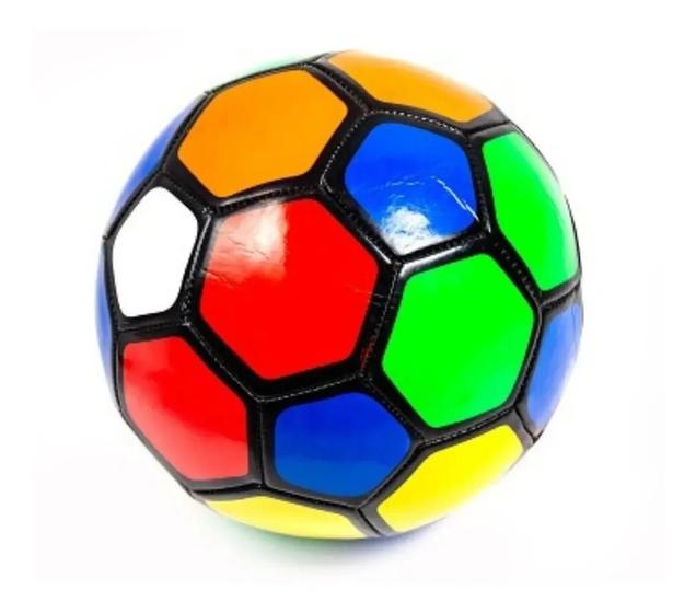 Imagem de Mini Bola De Futebol N 2 Colorida Para Crianças