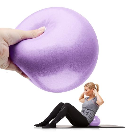 Imagem de Mini Bola de Pilates Yoga Overball Fisio Antiderrapante 25cm
