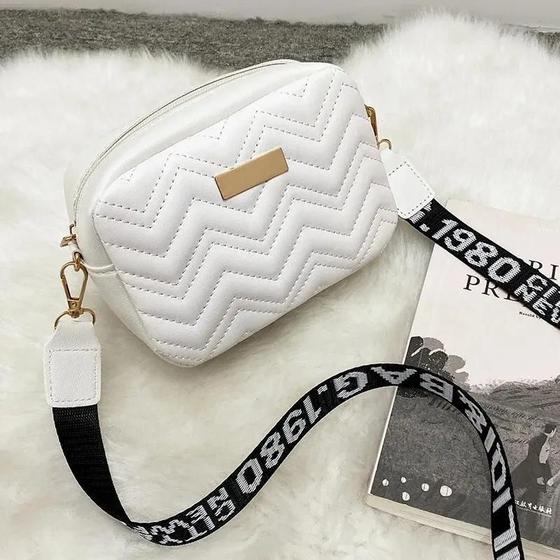 Imagem de Mini Bolsa Crossbody Feminina em PU - À Prova D'Água e Portátil