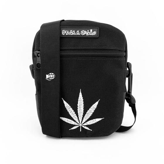 Imagem de Mini Bolsa Lateral Shoulder Bag Pega a Visão Folha Erva