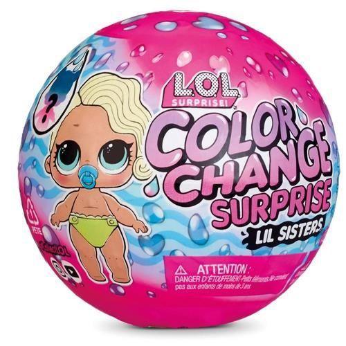 Imagem de Mini Boneca Lol Surprise Color Change Lil Sisters - Candide