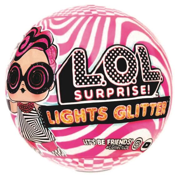 Imagem de Mini Boneca Lol Surprise Lights Glitter Candide