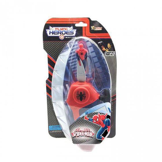 Imagem de Mini Boneco Voador Flying Heroes Homem Aranha Vermelho - DTC