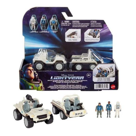 Imagem de Mini Bonecos Com Veiculos Buggy Da Patrulha Espacial e Veiculo de Transporte Do Comando Estelar - Lightyear O Filme