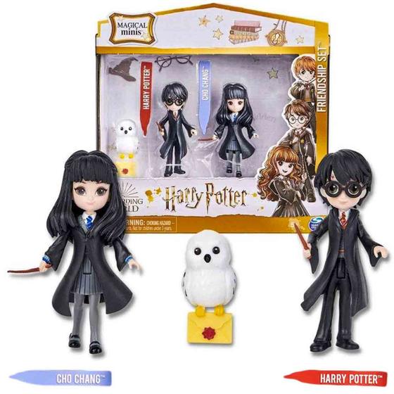 Imagem de Mini Bonecos Harry Potter - Cho Chang - Coruja Edwiges - Sunny